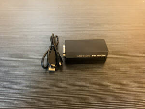 中古品　I-O DATA　USBグラフィック　USB-RGB2　USB接続 外付グラフィックアダプター アナログ専用モデル