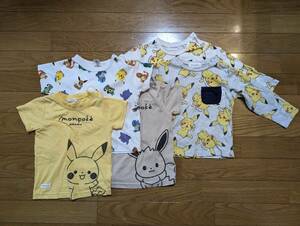 即決!男児95　トップス　Tシャツ　長袖　半袖　ポケモン　ポケットモンスター