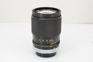 【適格請求書発行】訳あり品 Canon キヤノン FD 135mm F2.5 S.C. FDマウント MF 単焦点レンズ【アルプスカメラ】240406b