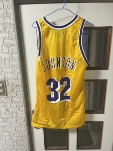 NBA レイカーズ　マジックジョンソン　 バスケユニフォーム　90s
