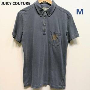 JUICY COUTURE ジューシークチュール メンズ ポロシャツ グレー