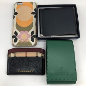 BURBERRY　ROLEX　他　カードケース　iPhoneケース　他　おまとめ【CKAR1017】