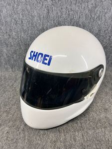 ショウエイ SHOEI フルフェイスヘルメット JAF-SP-EQ-116-96 白 Lサイズ バイク ビンテージ 当時物 族ヘル オンロード