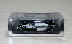 新品未展示 1/43 Spark スパーク Lotus ロータス 102B 1991年 F1サンマリノGP 5位入賞車 ミカ ハッキネン #11 S1676