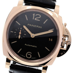 パネライ PANERAI PAM01029 ルミノール ドゥエ K18PG デイト 自動巻き ボーイズ 良品 _837287