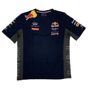 Pepe Jeans Red bull ペペジーンズ レッドブル 2015 オフィシャル Tシャツ（ネイビー）(XXL) [並行輸入品]