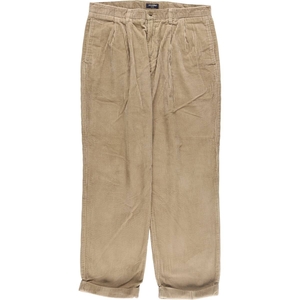 古着 90年代 ドッカーズ DOCKERS khakis 太畝 ツータック コーデュロイパンツ メンズw35相当 ヴィンテージ /eaa504840