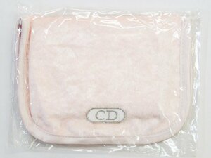 中古・未使用【Christian Dior ディオール】CDティッシュケース ピンク