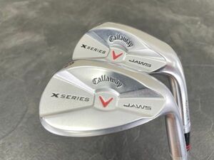 Callaway キャロウェイ X SERIES JAWS 52/12 56/16 Xシリーズ ジョーズ ウェッジ 2本セット ゴルフクラブ/58711