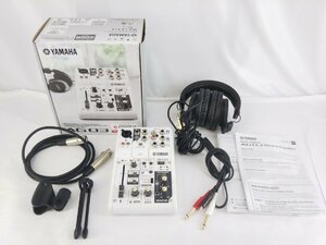 YAMAHA ヤマハ AG03 オーディオインターフェース ミキシング コンソール 現状品 動作未確認