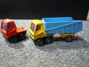 MATCHBOX マッチボックス Superfast No.50 ARTICULATED TRUCK ミニカー MADE IN ENGLAND イギリス　昭和レトロ 昭和　当時物