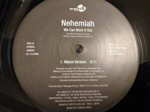 ■NEHEMIAH / WE CAN WORK IT OUT プロモ アナログ