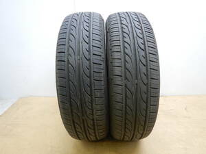 送料込！MM【H0123】ダンロップ DUNLOP EC202 タイヤ2本【155/65/R13/73S】【2020年製】