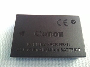 Canon デジタルカメラ用純正バッテリーパック 　NB-1L　★動作確認済み