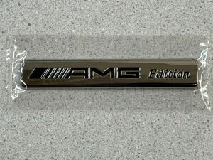 未使用 メルセデスベンツ AMG ロゴ メタルステッカー クロームメッキ