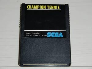 [SC-3000orSG-1000版]チャンピオンテニス(CHAMPION TENNIS)　カセットのみ セガ(SEGA)製 SC-3000orSG-1000専用★注意★G-1009 初期生産版④