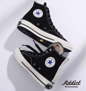 【新品】CONVERSE ADDICT チャックテイラー 27cm 8.5 ブラック BLACK 黒 コンバース アディクト オールスター ALL STAR