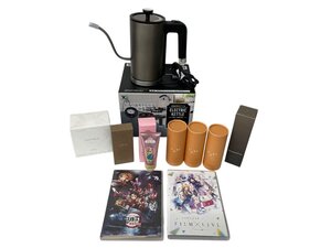 ♪1円スタート送料無料 化粧品 雑貨 家電 大量10点セット インターコスメ アイテック ミルボン ナリス soel リビングオイル 電気ケトル