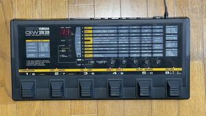 ヤマハ マルチエフェクター GW33 ACアダプター付き ギター エフェクター GUITAR YAMAHA エレキギター (zoom BOSS コルグ korg vox line6 