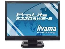 動作確認済み iiyama 22型 ワイド液晶ディスプレイ ProLite E2205WS-GB1 モニター ブラック ★194