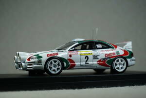 1/43 ライトポッド カンクネン モンテ 3位 ig-model TOYOTA CELICA GT-Four #2 Kankkunen 1995 monte Carlo 3rd トヨタ セリカ ST205