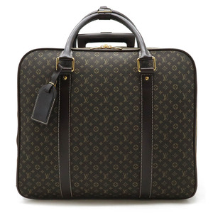 LOUIS VUITTON ルイ ヴィトン モノグラム イディール エポペ キャリーバッグ スーツケース 旅行カバン キャンバス フザン M23206