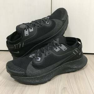 NIKE PEGASUS TRAIL 2 GORE-TEX GTX ナイキ ペガサス トレイル ゴアテックス メンズ 防水 ランニング シューズ ブラック グレー アウトドア