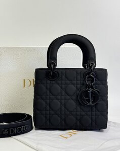 極美品 Christian Dior クリスチャンディオール レディディオー 2WAY ショルダーバッグ ハンドバッグ 牛革製品