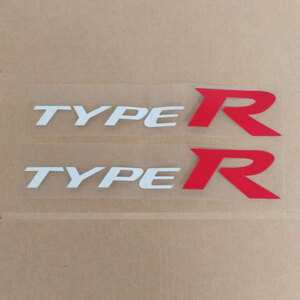 TYPE R ステッカー　デカール　　２枚セット