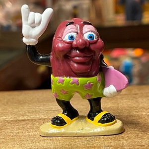 The California Raisins カリフォルニアレーズン ビーチ サーファー PVC フィギュア レーズン アドバタイジング 企業物 Beach Surfer