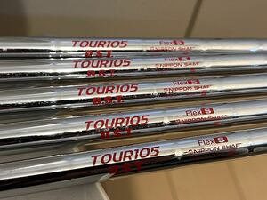 【シャフトのみ】N.S.PRO MODUS3 TOUR105 DST（6i〜PW 5本セット、太めグリップ）