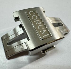 コルム　バックル　CURUM buckle 時計　ベルト　belt 取り付け幅20mm SWISS MADE stainless steel 68-91