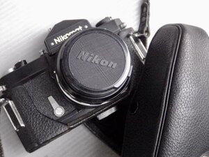 ジャンクカメラ｜ニコマート Nikomat FTN + レンズNIKKOR-S.C Auto 50mm f1.4+ ケース◆ニコン Nikon◆動作未確認※シャッターは切れました