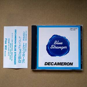 DECAMERON デカメロン / Blue Stranger (青枠ジャケ) [CD] 1992年 Free-Will FWR-012CDL ヴィジュアル系/V系