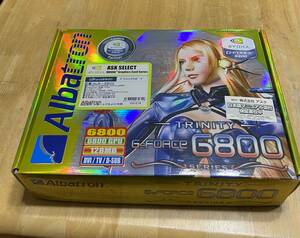 【新品開封済み】Albatron TRINITY GeForce 6800（ALB-6800) AGP