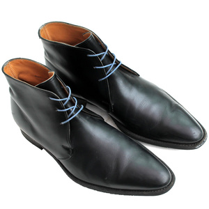 チーニー製★Paul Smith ポールスミス★チャッカブーツ 7.5F=26 CHEANEY ラスト10994 イングランド製 ショートブーツ レザー p i-826