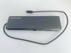 送料込■WAVLINK USB-C 4K Triple Display MST Dock WL-UMD04 ドッキングステーション 12-in-1ハブ ウェブリンク■CC-06