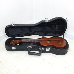 1312【ジャンク】 Famous ukulele FS-6 ウクレレ 弦楽器 ハードケース付き