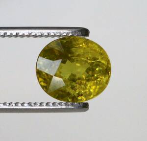 天然石　3.6ct　マリガーネット　オーバル　ルース　マリ共和国産