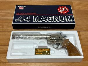 コクサイ S&W ニューM29 44マグナム 8 3/8インチ 金属製モデルガン 未発火 木製グリップ SMG刻印有り