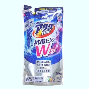 ■【即決出品】アタックNeo 抗菌EX Wパワー 詰め替え用 360g 花王 濃縮タイプ 漂白剤入り