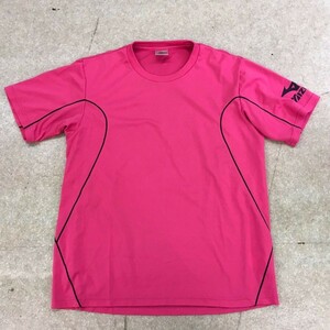 GS14　MIZUNO　ミズノ　半袖Tシャツ　ピンク　XL　スポーツウェア