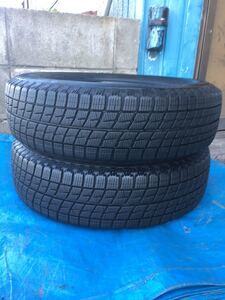 【B247】165/70R14 81Q ブリヂストン ICEPARTNER 残溝：約7mm 空気漏れチェック済み　　2本