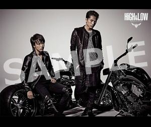 HiGH & LOW SEASON 1 完全版BOX 特典　ポスター　雨宮兄弟　雨宮雅貴　雨宮広斗　EXILE TAKAHIRO 登坂広臣　三代目　JSB