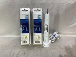 PHILIPS フィリップス HX685T ソニッケアー プロテクト クリーンプレミアム 電動歯ブラシ 替ブラシ2本セット 簡易動作確認済み