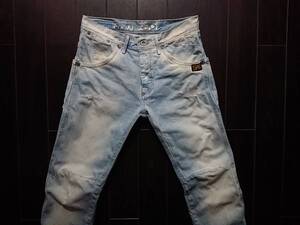 G-STAR RAW♪MEN JACK PANT♪Italy♪ジースター♪立体裁断♪希少♪W30 L32♪50095 2158 1242