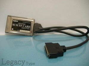 【Logitec ロジテック SCSI インタフェースカード LZD-PCM3 アンフェノールハーフ50pinオス】
