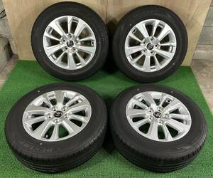 205/65R16 DUNLOP ENASAVE EC 300+ 純正アルミホイール　16x6,5J ET45 5H/114,3 [2020年] 4本セット！