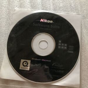 Nikon ニコン Software suite CW05 デジタルカメラ デジカメ CD ROM ソフトウェア COOLPIX クールピクス