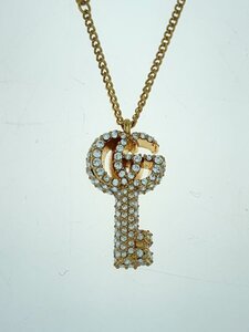 GUCCI◆ネックレス/-/GLD/トップ有/レディース